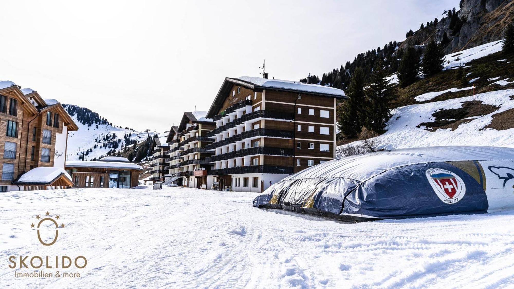 Haus Rhodania Mit Matterhornblick, Riederalp Mitte Luaran gambar